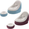 Надувное кресло 100х121х86см BESTWAY COMFORT CRUISER с пуфиком 54х54х26см, 2 цвета 75053 BW